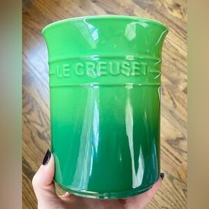 Le Creuset Utensil Crock Bamboo Green 1L